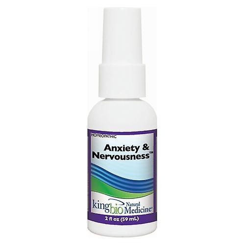 King Bio Natural Medicines Anxiety & Nervousness, 2 Oz (Pack of 1) on Productcaster.