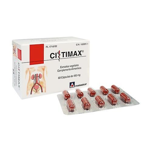 Fharmocat Cistimax urin sundhed 60 kapsler af 450mg on Productcaster.