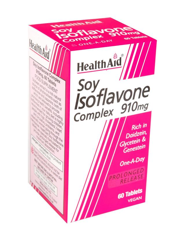 Health aid soy isoflavone complex 910mg 60's on Productcaster.