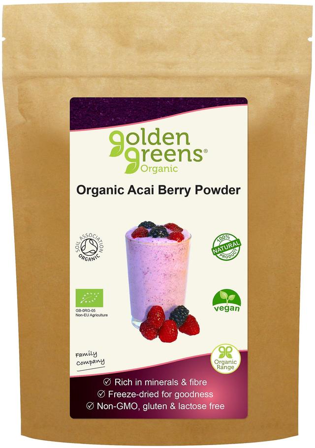 Golden Greens (Greens Organic) Golden greens (greens biologisch) biologische acai bessen poeder on Productcaster.