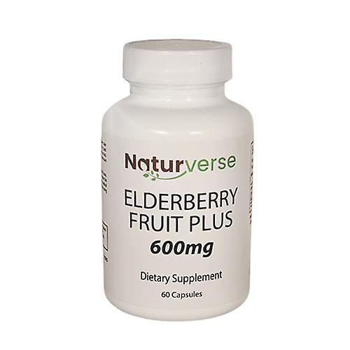 Naturverse Mélange antioxydant supérieur de sureau - Sureau et myrtille 600mg,600mcg,60 caps (paquet de 6) on Productcaster.