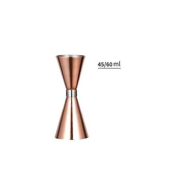 30/45ml 30/60ml 45/60ml Less Steel Measure Shaker Dual rose 45ml 60ml on Productcaster.