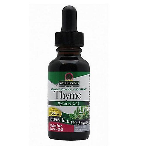 Nature's Answer Thyme Extract, 1 FL Oz (Pack of 2) on Productcaster.