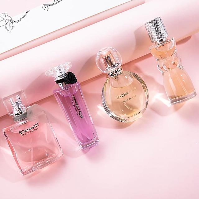 4pcs Perfumes de Mujer, Refrescante Perfume de Aromas Afrutados y Florales Spray Elegante Tranquilo Exquisito Clásico Duradero Fragancia Set on Productcaster.