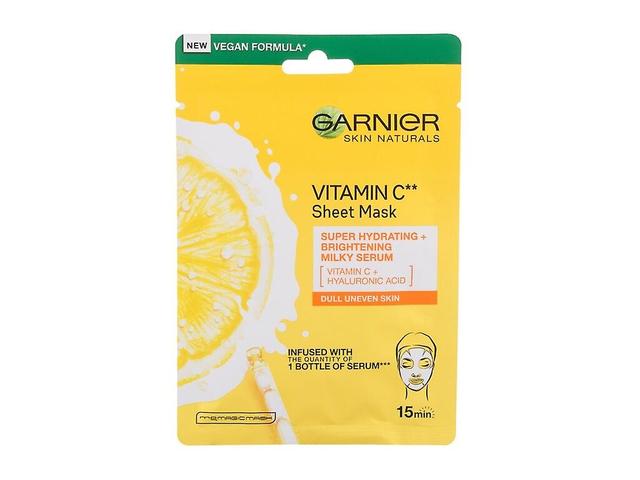 Garnier - Skin Naturals Vitamin C Sheet Mask - For Women, 1 pc on Productcaster.