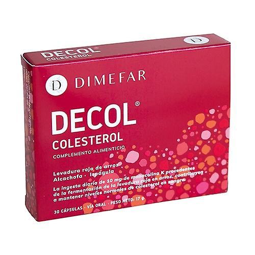 Dimefar Decol (cholesterol) 30 capsules on Productcaster.