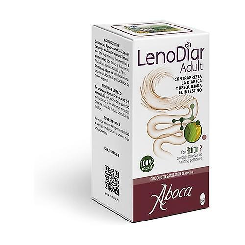 Aboca lenodiar adults 20 capsules of 500mg on Productcaster.