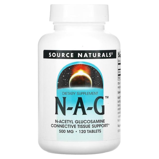 Source Naturals Sorgente Naturali, N-A-G, 500 mg, 120 Compresse on Productcaster.