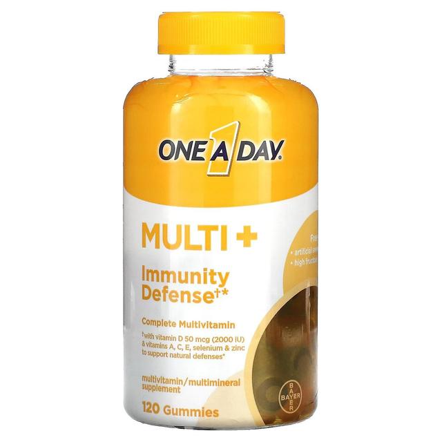 One A Day Um dia, Multi+ Defesa de Imunidade, 120 Gummies on Productcaster.