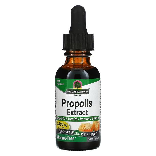 Nature's Answer, Propolis Extract, Alcohol-Free, 2,000 mg, 1 fl oz (30 ml) on Productcaster.