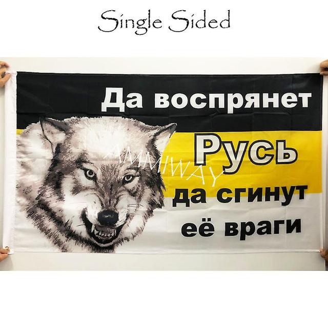 Ederfun Bendera Elang Ganda Kekaisaran Rusia Dengan Lambang Kami Dewa Rusia Dengan Bendera Dan Spanduk Cetak Poliester As Single Sided3 192 x 288cm on Productcaster.