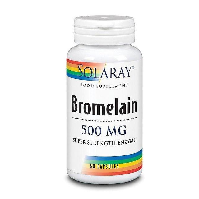 Solaray Bromelain 500mg Capsules 60 (14060) on Productcaster.