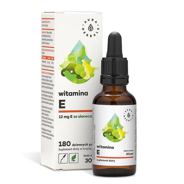 Compléments alimentaires Aura Herbals Witamina E complément alimentaire en gouttes (30 ml) 2613 on Productcaster.