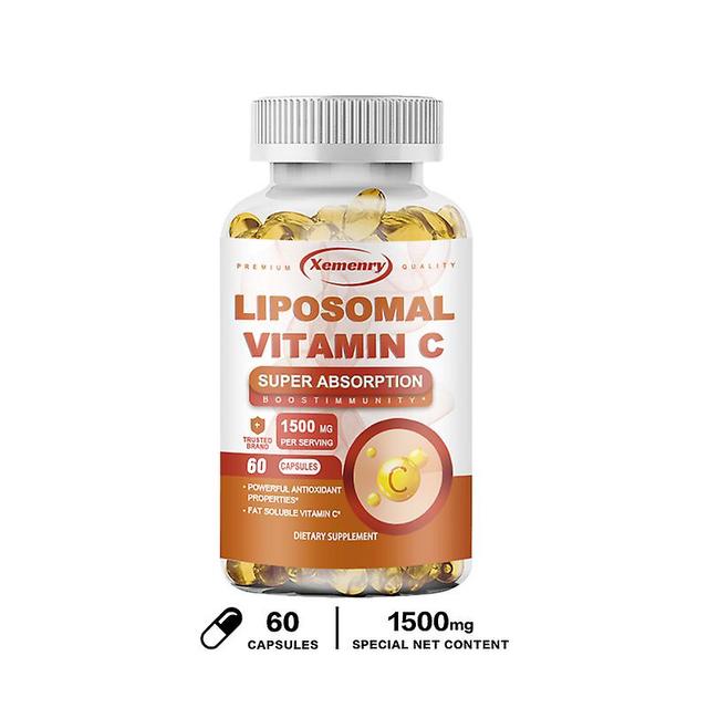 Vorallme Liposomal Vitamin C, High Absorption, Fat-soluble Vit C, Antioxidant Supplement, Immune System Support, And Collagen Booster 60 Capsules on Productcaster.