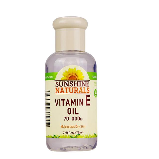 Pretty Cowry Sunshine Naturals Vitamin E Oil befeuchtet trockene Haut im Gesicht Grün 75ml on Productcaster.