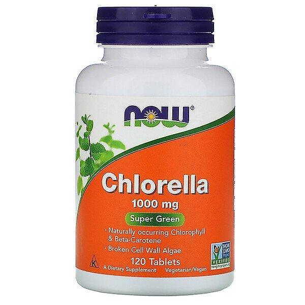 Now Foods, Chlorella, 1,000 mg, 120 Tablets on Productcaster.