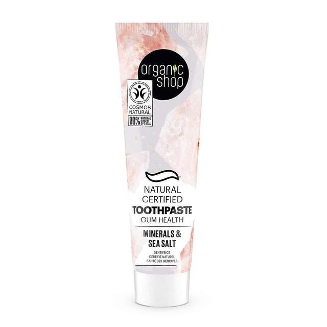 Organic shop minerals gum health toothpaste on Productcaster.