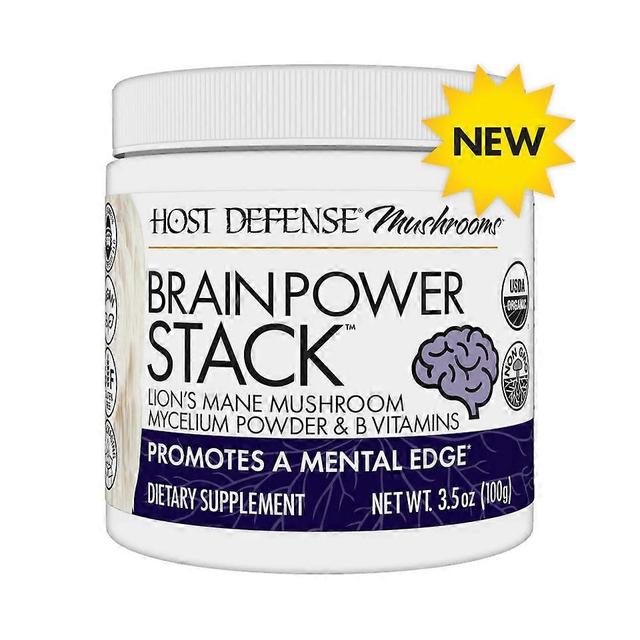 Host Defense Brain Power Stack Powder 100 G - Mental Edge on Productcaster.