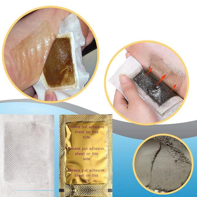 Ginger Detox Foot Patches Sleep Toxin Feet Pads Dispel Dampness Stick Herbal Body Health For Weight Loss100pcs on Productcaster.