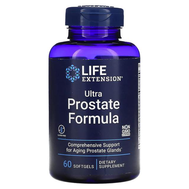 Life Extension Elämän pidentäminen, Ultra Prostate Formula, 60 pehmeää geeliä on Productcaster.