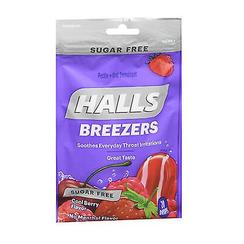 Halls Breezers Drops Sugar Free, Cool Berry 20 elk (Pack van 1) on Productcaster.