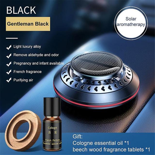 Car Air Freshener In Car Fragrance Solar Rotating Decoration Aromatherapy Vehicle Perfume Diffuser Auto Interior Accessories on Productcaster.