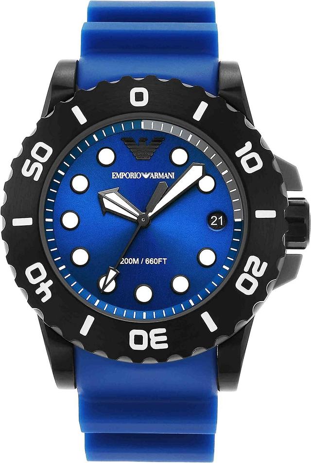 Emporio Armani Mens Watch AR11476 Blue on Productcaster.