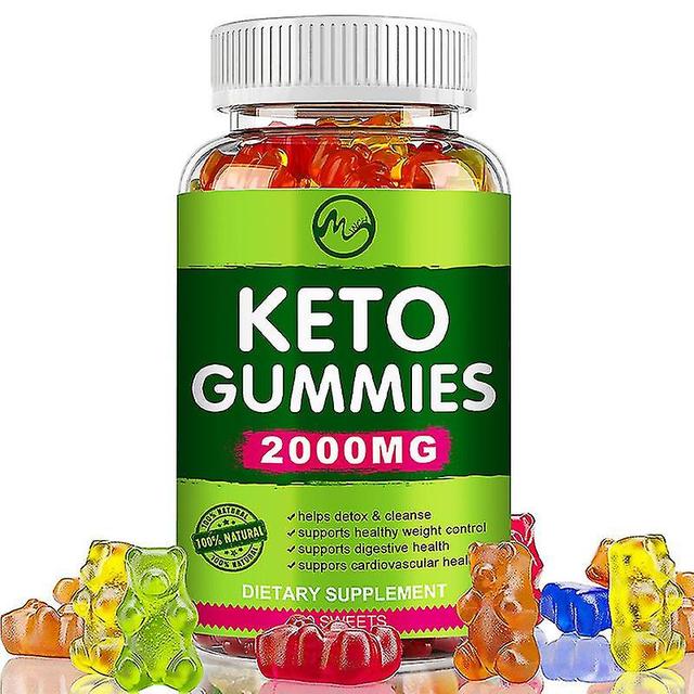 Guoguo Flat Tummy Apple Cider Vinegar Gummies Keto Boost Energy Detox Support Bear Sweets Vitamins B6 B12 Fat Burner For Adults 60 Count on Productcaster.