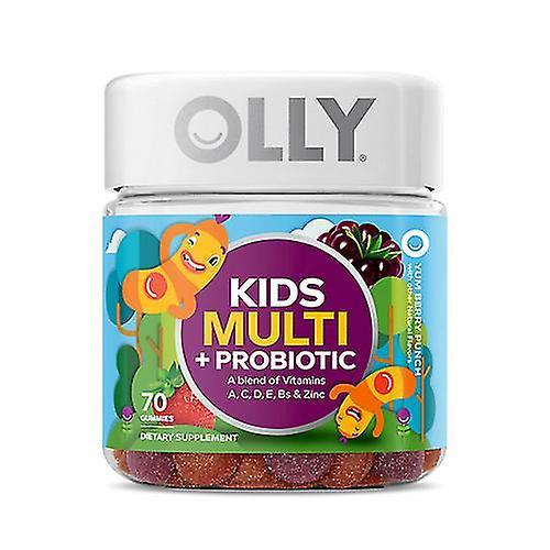 Kid's Multi + Probitic Gummy Multivitamin, 0, Yum Berry 70 Gummies (1 kpl pakkaus) on Productcaster.