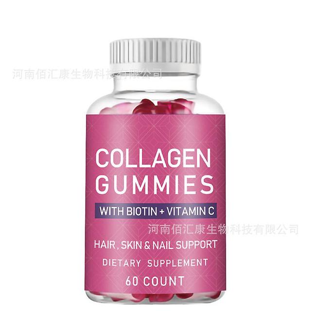 Denstyle Kollagen-Gummis, Kollagen-Gummis mit Biotin und Vitamin C für das Haarwachstum, Kollagen-Gummis für Haare, Haut, Nägel, Gelenke, Anti-Agin... on Productcaster.