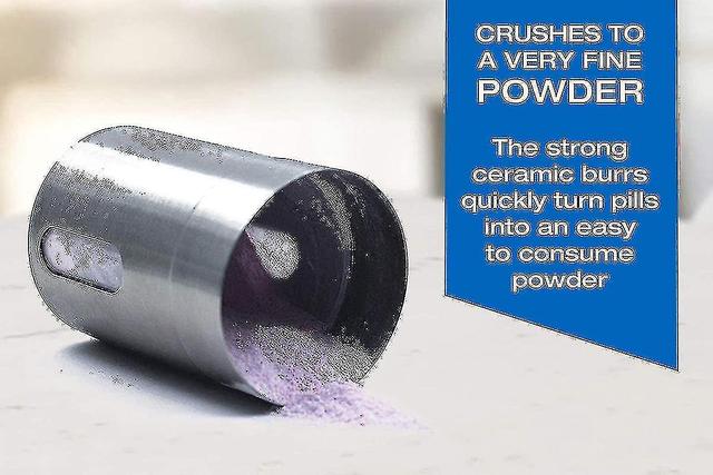 Pill Crusher - Crushes Multiple Tablets To A Fine Powder - Metal Medicine Grinder#d370564 on Productcaster.