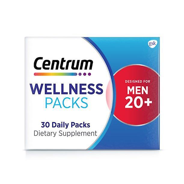 Centrum wellness balí denné vitamíny pre mužov vo veku 20 rokov, s kompletným multivitamínom - 30 balení / 1 mesiac dodávky on Productcaster.