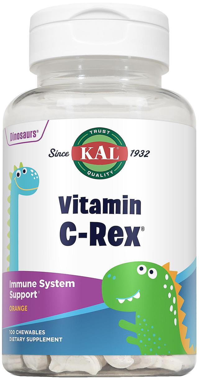 Solaray Vitamin C Rex 100 Chewable Dinosaurs 100 Units on Productcaster.