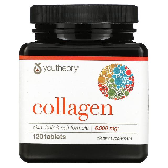 Youtheory, Kolagen, 1,000 mg, 120 tabletek on Productcaster.