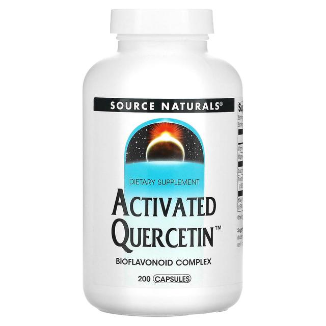 Source Naturals, Aktywowana kwercetyna, 200 kapsułek on Productcaster.