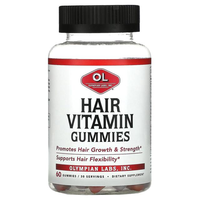 Olympian Labs Inc. Olympian Labs Inc., Hair Vitamin Gummies, 60 Gummies on Productcaster.