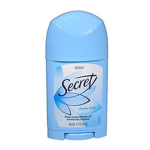 Secret Anti-Perspirant Deodorant Wide Solid, Douche Fris 1.7 oz (Pack of 1) on Productcaster.