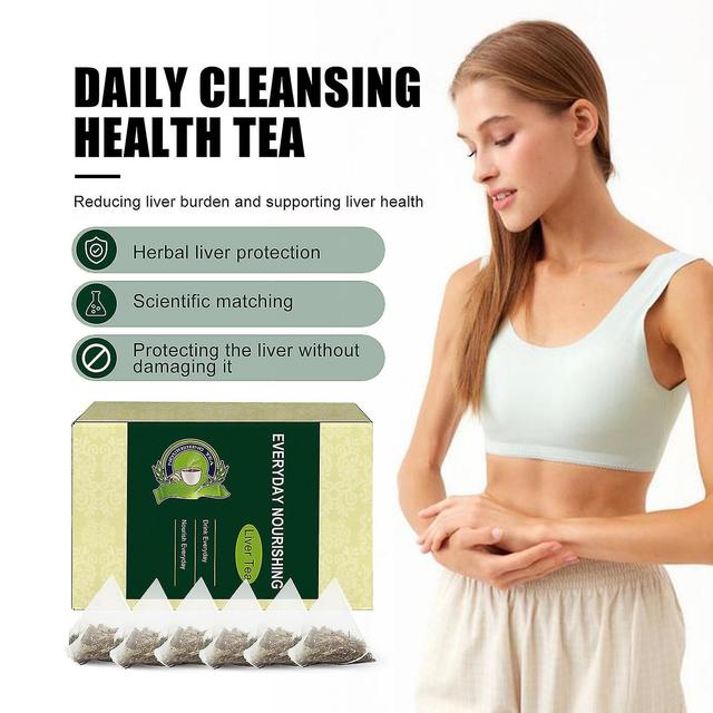 Mamusk Everyday Nourishing Liver Tea,liver Cleanse Detox & Repair, Supports Liver & Kidney Function 12 Pcs on Productcaster.