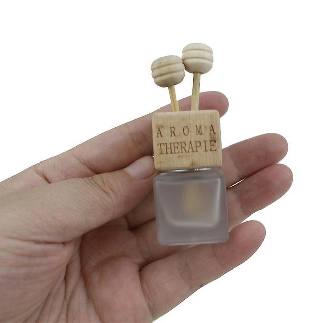 Car Perfume Bottle Car Hanging Perfume Pendant Fragrance Air Freshener Empty Glass Perfume Diffuser Bottle Car Accessories on Productcaster.