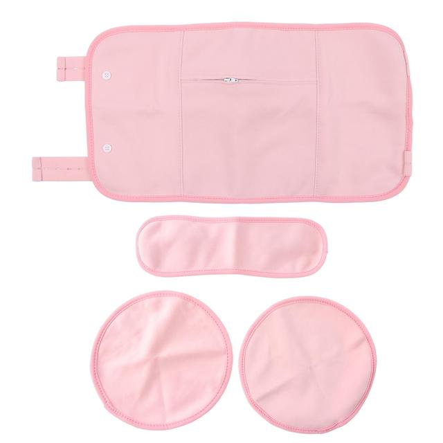 Washable Waist Neck Castor Oil Pack Set Reusable Chest Castor Oil Wrap For Sleep Liver Detox Thyroid on Productcaster.