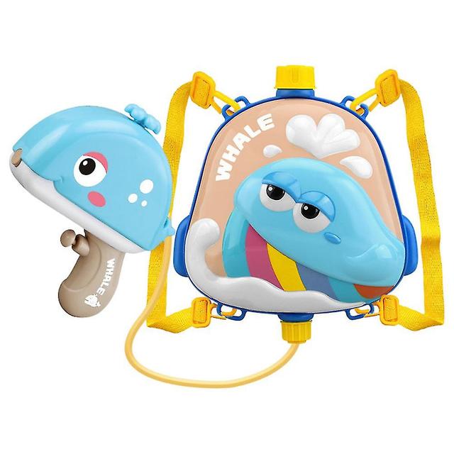 Mochila de pulverización de agua de plástico 6-7m Herramienta de pulverización de largo alcance 1000ml Juguetes de pulverización de agua de verano ... on Productcaster.