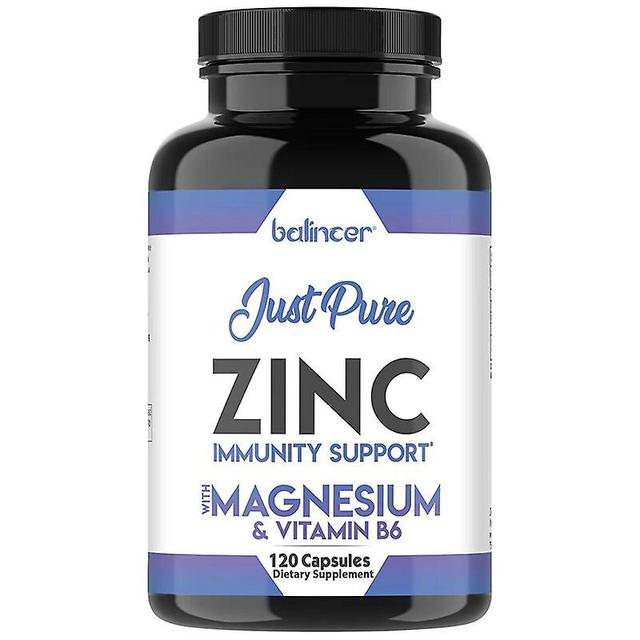 Visgaler Zinc&vitamin B6supports Bone And Immune Health,supports Antioxidant Protection, Immune Support, Supports Enzyme Function 120 count-1 bottle on Productcaster.