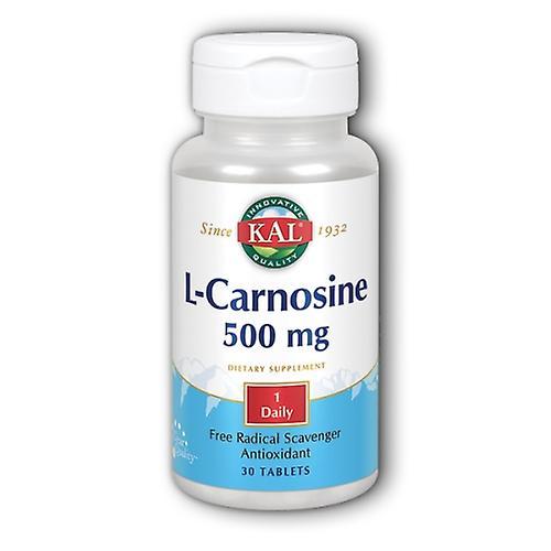 Kal L-Carnosina, 500 mg, 30 Compresse (Confezione da 3) on Productcaster.