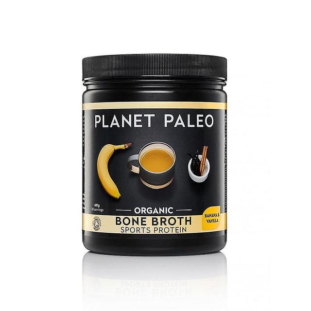 Planet Paleo Organic Bone Broth Protein Powder Vanilla & Banana 480g (PP6024 on Productcaster.