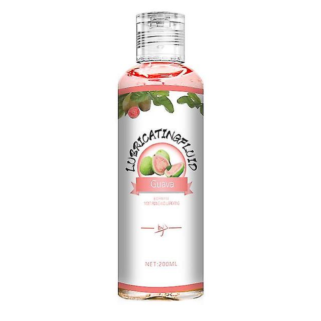 200 ml frugtsmaget humant smøremiddel bærbart vandopløseligt smøreolie fugtgivende vaginal Guava on Productcaster.