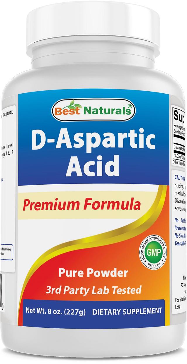 Best naturals d-aspartic acid pure powder - testosterone booster - 8 oz on Productcaster.