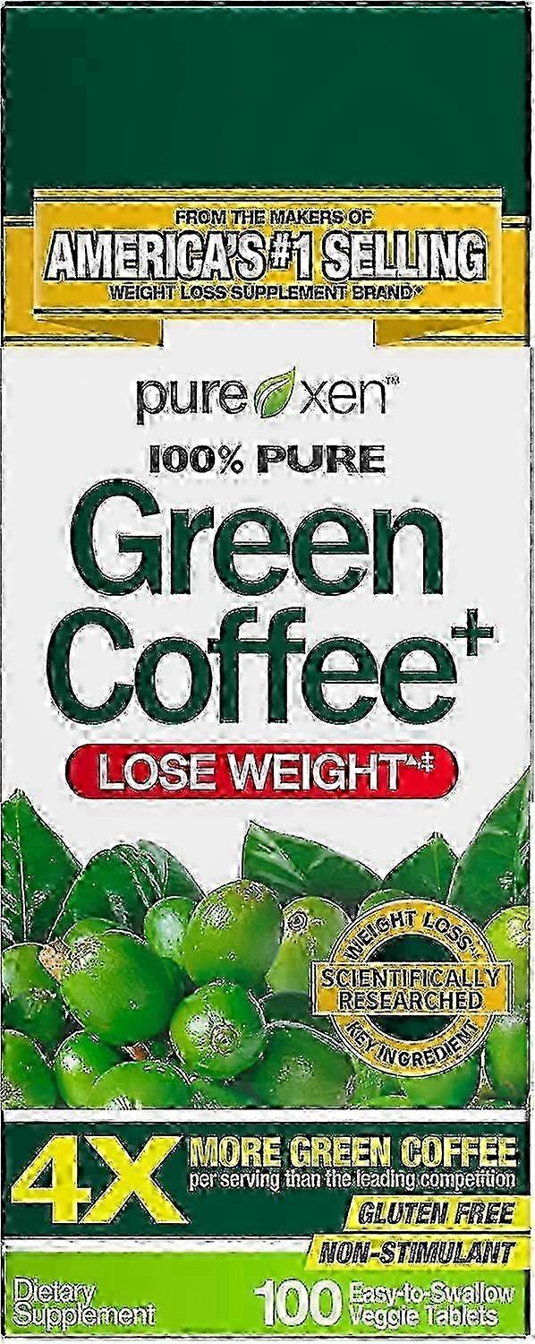 Purely inspired 100% pure green coffee, veggie tablets, 100 ea on Productcaster.