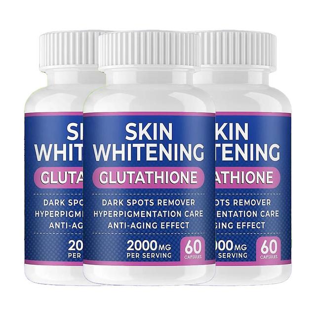 Glutathione Whitening Pills - 60 Capsules 2000mg Glutathione - Effective Skin Lightening Supplement - Dark Spots, Melasma & Acne Scar Remover, Hyperpi on Productcaster.