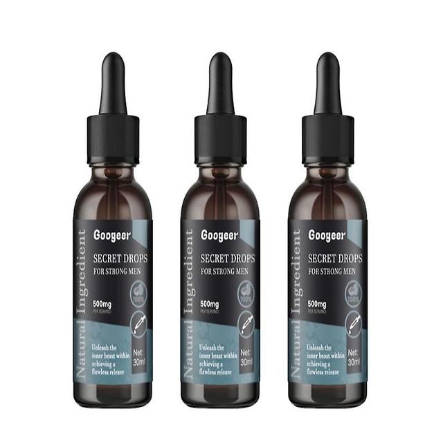 3pcs Secret Drops For Strong Men, 30ml Boost Energy, Improve Stamina For Powerful Men on Productcaster.