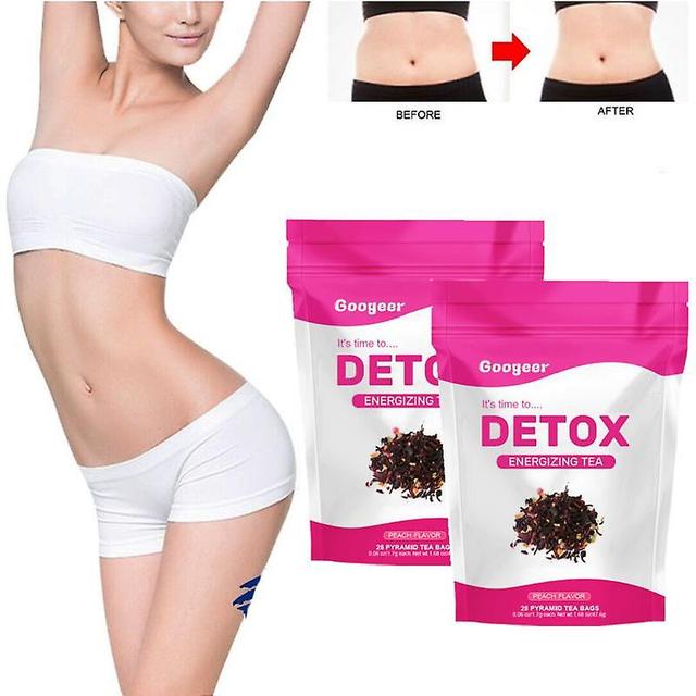 56pcs Detox Tea - All-natural, Supports Healthy Weight, Helps Reduce Bloating on Productcaster.